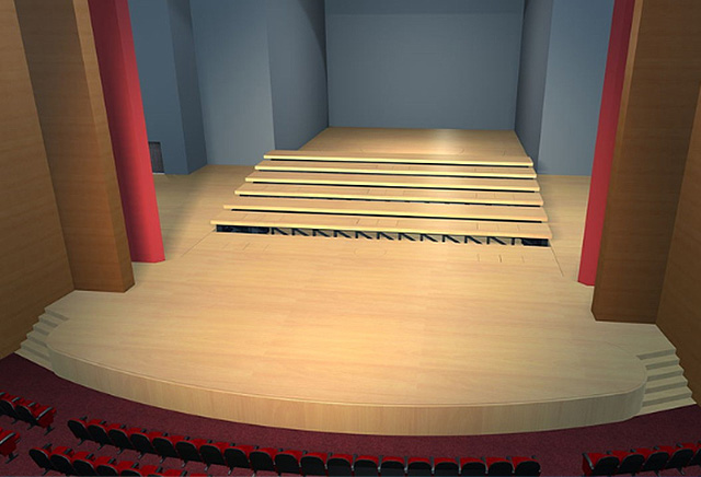 會議升降臺(合唱臺)